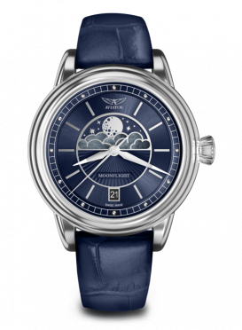 dmske hodinky AVIATOR model DOUGLAS Moonflight V.1.33.0.255.4