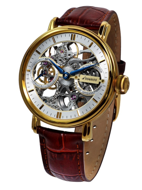 pnske hodinky POLJOT INTERNATIONAL model Nikolaj II. Skeleton  9211.1940610