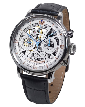 pnske hodinky POLJOT INTERNATIONAL model Nikolaj II. Skeleton 2901.194S011