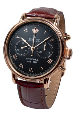 pnske hodinky POLJOT INTERNATIONAL model Nikolaj II. Chronograph 2901.1941613